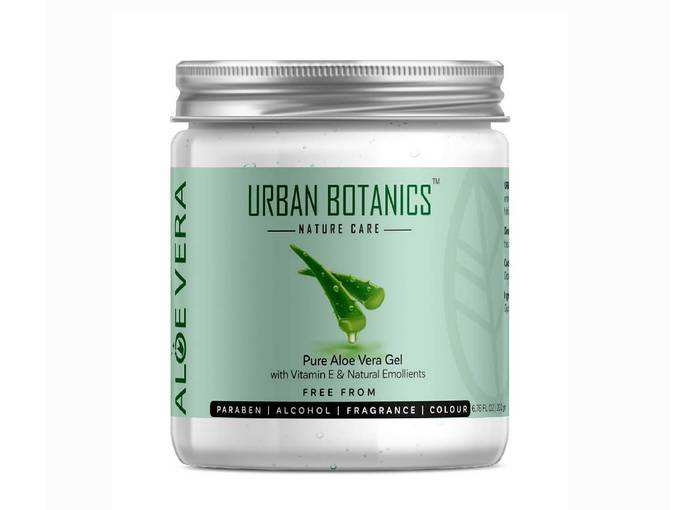 UrbanBotanics® Pure Aloe Vera Skin/Hair Gel With Vitamin E &amp; Natural Emollients (Paraben Free), 200g