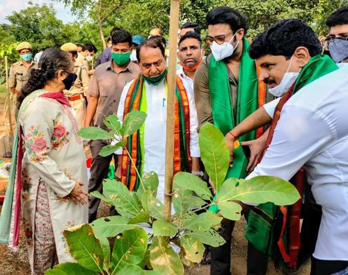 Prabhas Adopts Forest