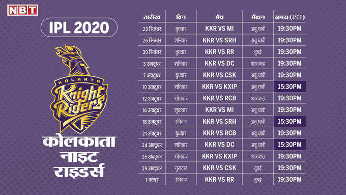 IPL schedule NBT3