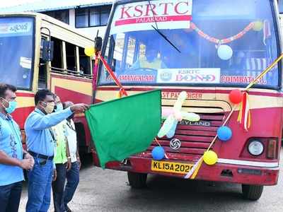 പാലക്കാട്-കോയമ്പത്തൂർ റൂട്ടിൽ ബോണ്ട് സര്‍വീസ് ആരംഭിച്ച് കെഎസ്ആര്‍ടിസി; സംസ്ഥാനത്ത് ആദ്യം