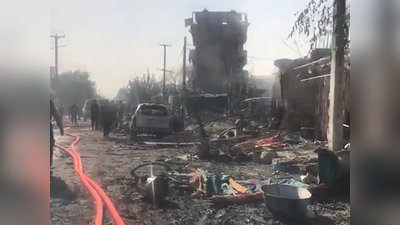 अफगानिस्‍तान के उपराष्‍ट्रपति अमरुल्‍ला सालेह पर भीषण जानलेवा हमला, गाड़‍ियों के परखच्‍चे उड़े