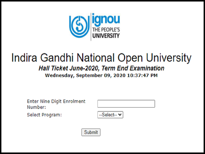 IGNOU TEE admit card 2020: इग्नू टर्म एंड परीक्षा के एडमिट कार्ड जारी, यहां है डाउनलोड लिंक