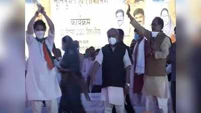 Bhind के मेहगांव में चुनावी मूड में दिखे सिंधिया और शिवराज, ग्वालियर-चंबल की चर्चा और निशाने पर कांग्रेस