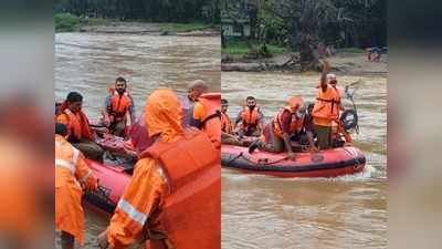 അതിസാഹസികം ഈ രക്ഷാപ്രവര്‍ത്തനം! വനത്തിൽ ഗുരുതരാവസ്ഥയിലായ ആദിവാസി യുവതിക്ക് തുണയായത് ഫയ‍ര്‍ ഫോഴ്സ്; കുത്തിയൊഴുകിയ പുഴ കടന്ന് ആശുപത്രിയിൽ