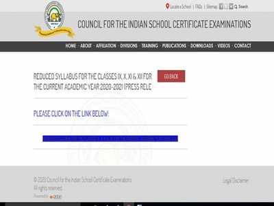 ICSE ಬೋರ್ಡ್‌ನಿಂದ ಮತ್ತೊಮ್ಮೆ 10, 12ನೇ ತರಗತಿ ಪಠ್ಯಕ್ರಮ ಕಡಿತ