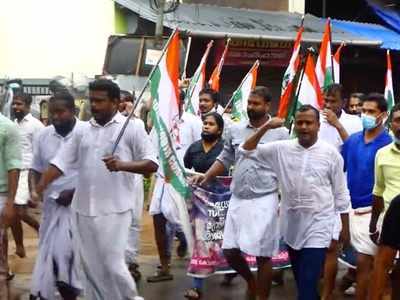 തൃപ്രയാറിൽ യൂത്ത് കോൺഗ്രസ് മാർച്ചിൽ സംഘർഷം; പത്തോളം പേർക്ക് പരിക്ക്