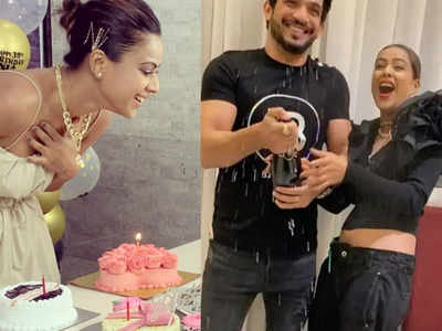 nia sharma birthday: अभिनेत्रीच्या ३० व्या बर्थडे ला अडल्ट केक; नेटकऱ्यांनी केलं ट्रोल