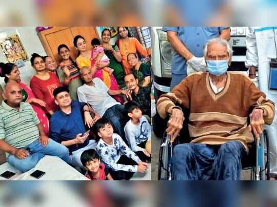 101 વર્ષના ગુજરાતી દાદાએ કોરોના વાયરસ સામેની જંગમાં જીત મેળવી 