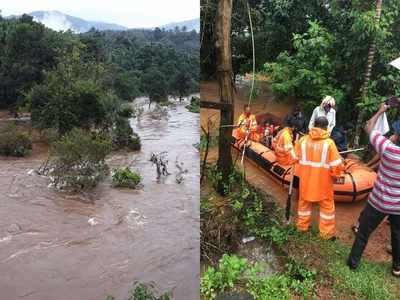 കാസര്‍കോട് കനത്ത മഴ തുടരുന്നു; പുഴകള്‍ കരകവിഞ്ഞു, പല സ്ഥലങ്ങളും വെള്ളത്തിനടിയിൽ