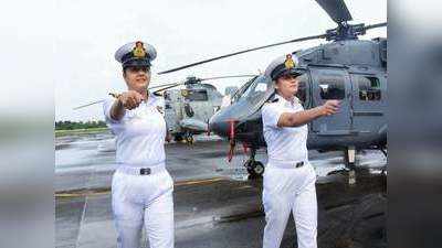 Indian Navy : युद्धनौकेवर पहिल्यांदाच तैनात होणार दोन महिला अधिकारी