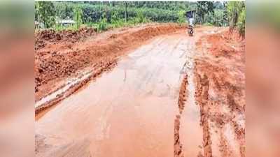 ഇളമണ്ണൂർ-പാടം റോഡ് പണി ആരംഭിച്ചിട്ട് 2 വർഷം; പ്രദേശവാസികള്‍ പ്രക്ഷോഭത്തില്‍