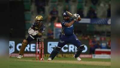 KKR vs MI:रोहित शर्माची धडाकेबाज खेळी, कोलकात्यापुढे मोठे आव्हान