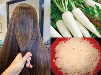 Hair Care Tips मुळ्यापासून कसे तयार करायचे घरगुती हेअर पॅक?