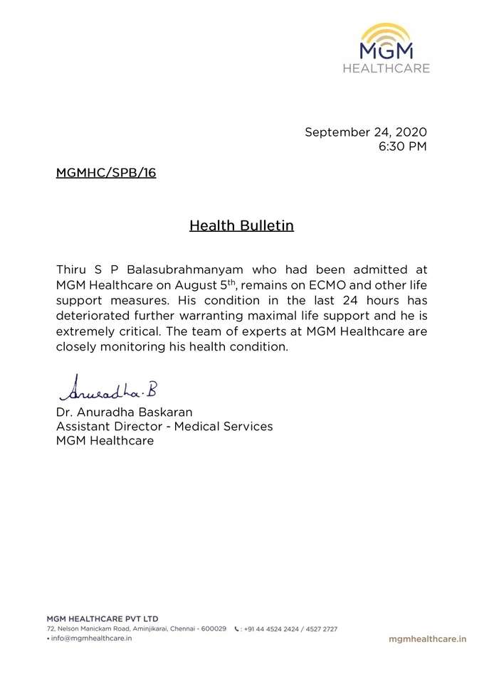 SPB health update