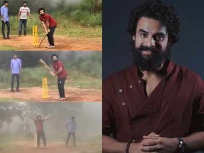 കോടമഞ്ഞില്‍ കുളിച്ച് ടൊവിനോയുടെ ക്രിക്കറ്റ്; വെടിക്കെട്ട് ബാറ്റിങ്ങുമായി താരം