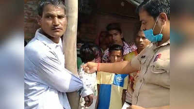 kanpur news: 12 साल की बच्ची से रेप का प्रयास, घरवालों ने शख्‍स को लकड़ी के खंभे से बांध कर पीटा