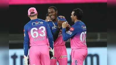 IPL 2020,KKR vs RR: राजस्थानपुढे अव्वल स्थान राखण्यासाठी १७५ धावांचे आव्हान