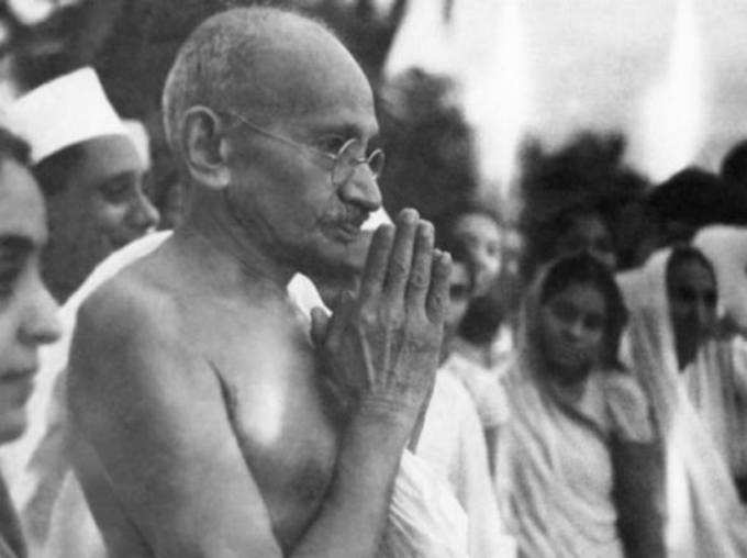 ​गांधी ने दिया था सीता और रावण का उदाहरण