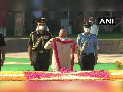 ಲಾಲ್ ಬಹದ್ದೂರ್ ಶಾಸ್ತ್ರಿ ಜನ್ಮದಿನ; ವಿಜಯಘಾಟ್‌ಗೆ ತೆರಳಿ ಗೌರವ ಸಲ್ಲಿಸಿದ ರಾಷ್ಟ್ರಪತಿ ಮತ್ತು ಪ್ರಧಾನಿ