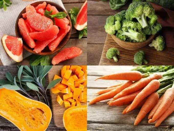 ​फळ आणि भाज्यांचा पौष्टिक आहार