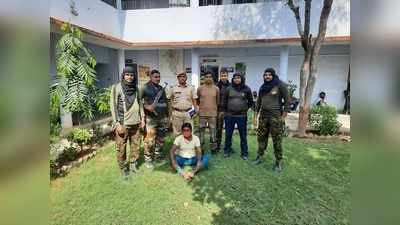 Dholpur news : पंचायत चुनाव से मतदान कर लौट रहा था इनामी बदमाश, पुलिस ने रास्ते में दबोचा