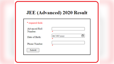 JEE Advanced Result 2020: जेईई एडवांस्ड रिजल्ट जारी, ये हैं टॉपर्स