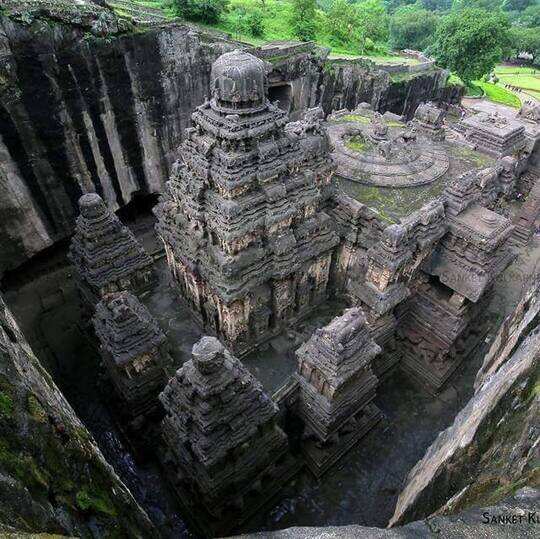 Kailash Temple Ellora History,ஒரே பாறையில் மெய்மறக்கச் செய்யும் எல்லோரா  கைலாசநாதர் கோவில் சிறப்புகளும், அம்சங்களும் - ellora is a unesco world  heritage temple history and ...