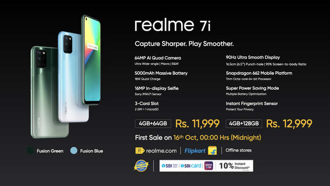 Realme 7i features