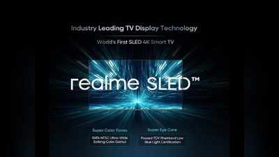 SLED 4K Smart TV: ದೇಶದ ಮಾರುಕಟ್ಟೆಗೆ ಹೊಸ ಟಿವಿ ಪರಿಚಯಿಸಿದ ರಿಯಲ್‌ಮಿ