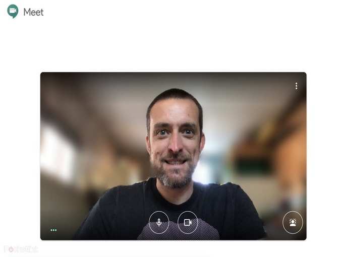 How to blur background in Google Meet 2