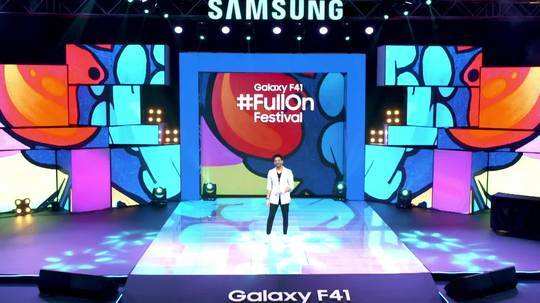 Samsung Galaxy F41 Launch Event