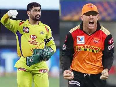 SRH vs CSK: ఆరెంజ్ ఆర్మీతో.. ధోనీ సేన కీలక ఫైట్.. వార్నర్ ప్లాన్ ఇదే..!