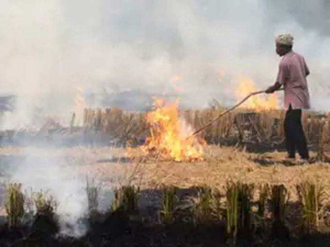 ​पराली जलाने का पीक सीजन आना बाकी