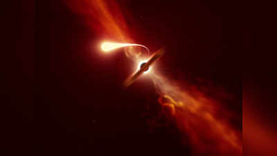 एक सितारे को कैसे निगलता चला गया Black Hole, टेलिस्कोप में कैद अद्भुत खगोलीय घटना