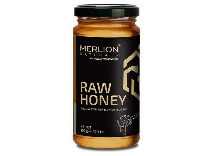 Merlion Naturals Raw Honey, Wild, Multiflora, and Unpasteurized (300 gm)