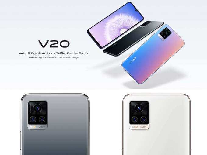 விவோ V20 - ரியர், செல்பீ கேமரா அமைப்பு மற்றும் அதன் அம்சங்கள்: