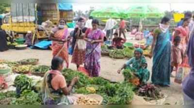 ರೋಣ ಸಂತೆ ಜನರಿಗಿಲ್ಲ ಕೊರೊನಾ ಚಿಂತೆ