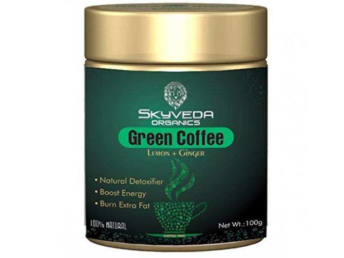 Organics Green Coffee beans powder for weight loss