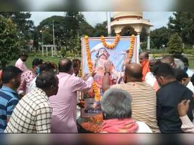 ವಿರೋಧದ ನಡುವೆಯೂ ಮೈಸೂರಿನಲ್ಲಿ ಮಹಿಷ ದಸರಾ ಆಚರಿಸಿದ ಪ್ರಗತಿಪರರು