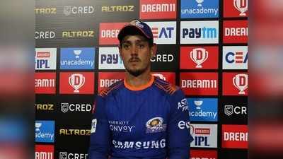 MI vs KKR: केकेआर के खिलाफ जीत के हीरों रहे डि कॉक, खेली ऐसी तूफानी पारी