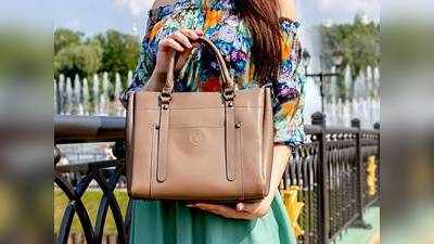Handbags On Amazon : ऑफिस और मार्केट दोनों के लिए काम आएंगे Womens Handbag, 80% तक मिल रही छूट