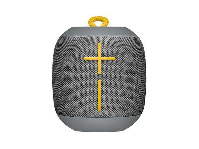 Ultimate Ears Wonderboom Portable Wireless Bluetooth Speaker, Thundering Bass, 360 Sound, Waterproof, Connect Two Speakers for Loud Hi-Fi, 10 Hour Battery...