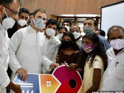 കാവ്യയേയും കാർത്തികയേയും മറന്നില്ല, വാക്ക് പാലിച്ച് രാഹുൽ; വികസന പദ്ധതികളും കൊവിഡും പ്രതിരോധവും ചർച്ചയാകും