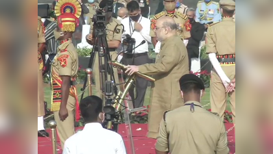 #PoliceCommemorationDay करोनाविरुद्धच्या लढाईत ३४३ पोलीस शहीद : गृहमंत्री अमित शहा