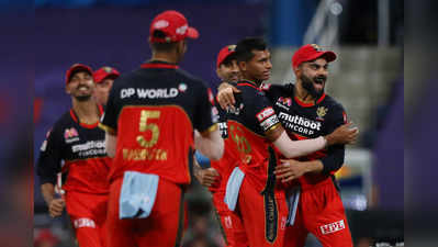 IPL2020: कोहलीच्या आरसीबीसमोर केकेआरचे लोटांगण, कोलकाता शतकापासूनही वंचित