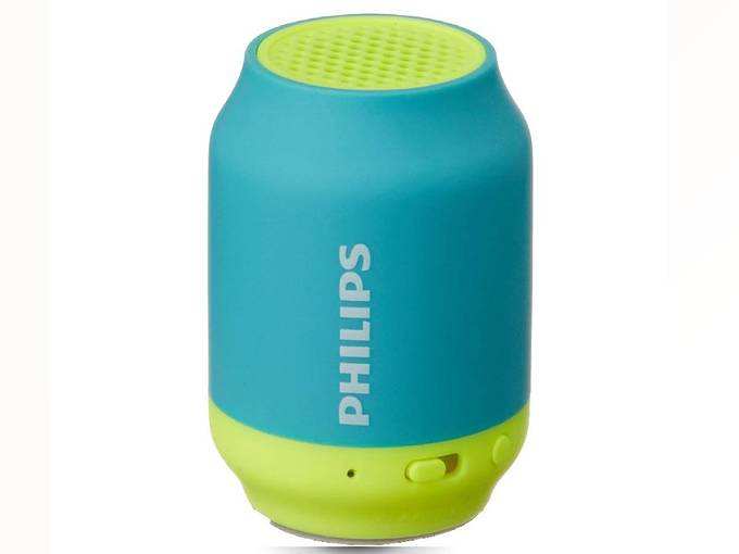 Philips BT50A/00 Portable Wireless Bluetooth Speaker, Blue