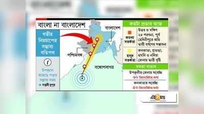 নিম্নচাপ গতি বদলালে রক্ষা, নইলে আজ দুর্যোগের ভয় বঙ্গে