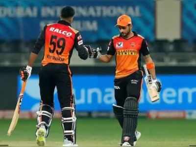 srh vs rr: மாஸ் காட்டிய மனீஷ் பாண்டே...ஹைதராபாத் அணி அபார வெற்றி!