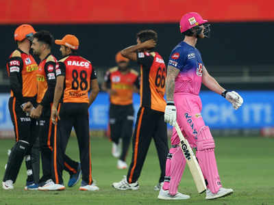 RR vs SRH: 103 गेंदों के बाद भी बेन स्टोक्स के बल्ले से नहीं निकला सिक्स, नहीं दिख रहा जादू