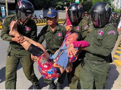 कंबोडिया में चीन के खिलाफ सड़कों पर लोग, मिलिट्री बेस को लेकर जबरदस्त विरोध प्रदर्शन